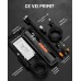 Compresor auto digital, wireless, 0.2-10.3bar/3-150psi, 6000 mAh, LED display, power bank function, Negru