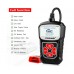 Tester auto multimarca Konnwei KW310, motor OBDII, negru